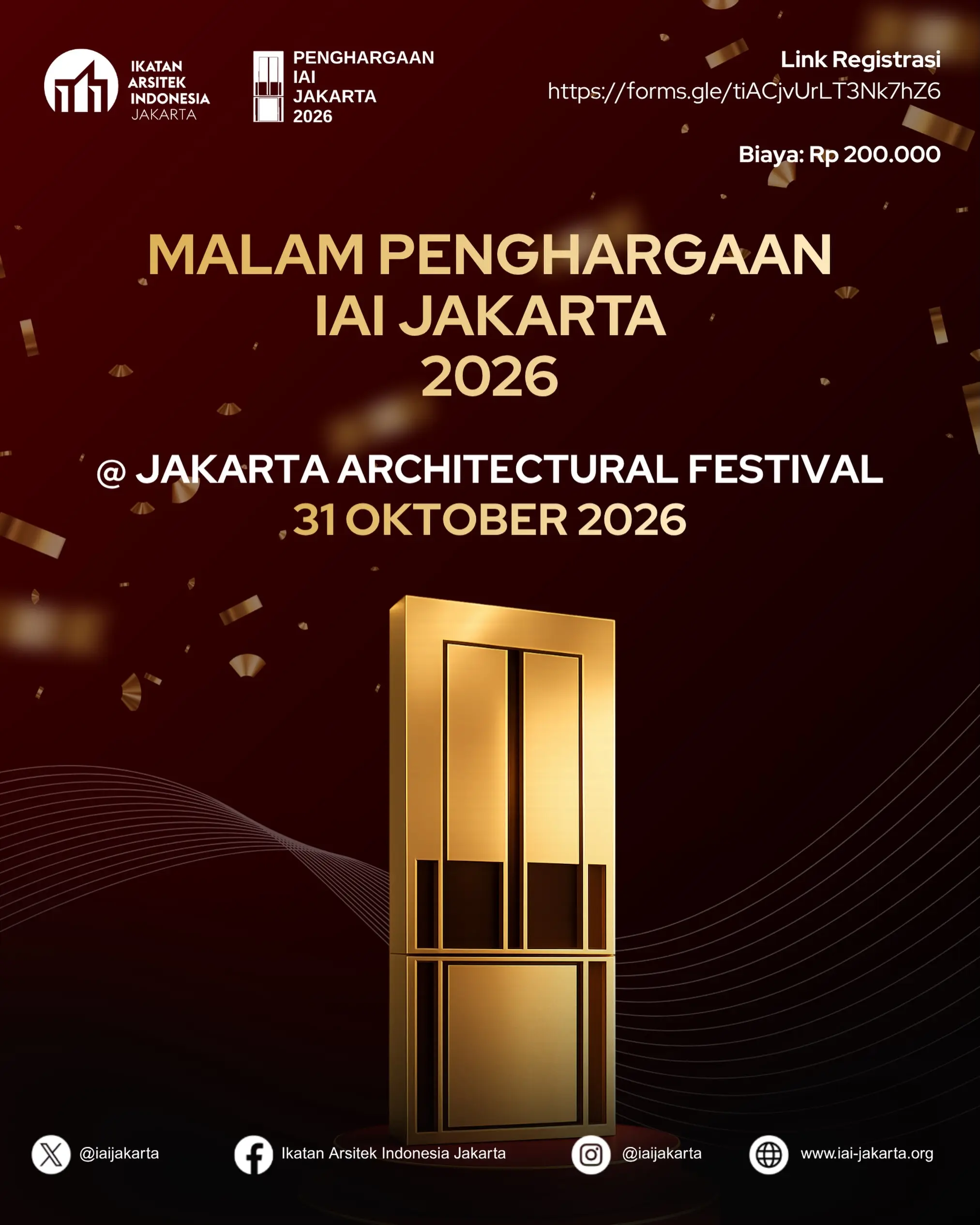 Malam Penghargaan IAI Jakarta 2026