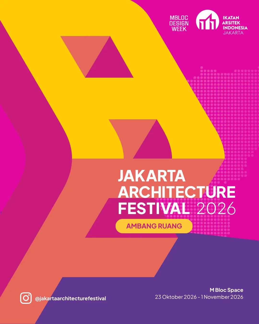 JAKARTA ARCHITECTURE FESTIVAL 2026 — AMBANG RUANG